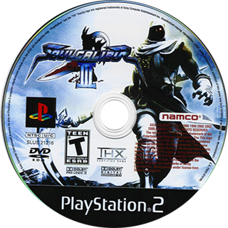 Soul Calibur III media 2 for Playstation 2